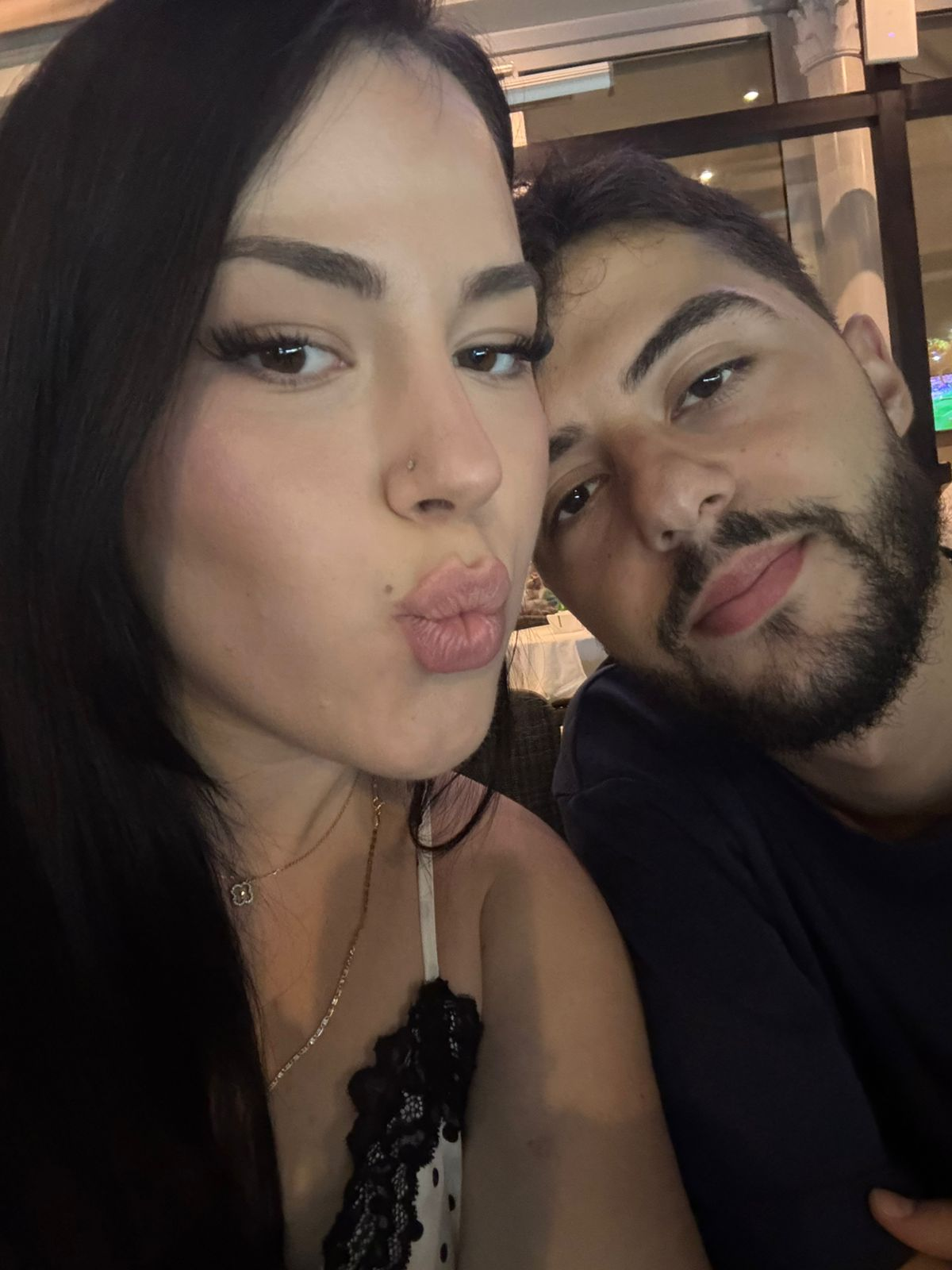 The two of us together
